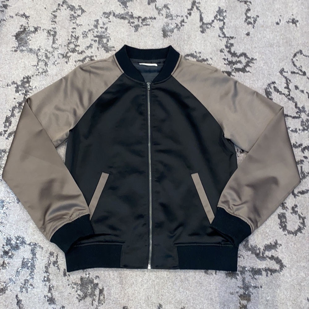 Asos/Another influence varsity silky jacket
